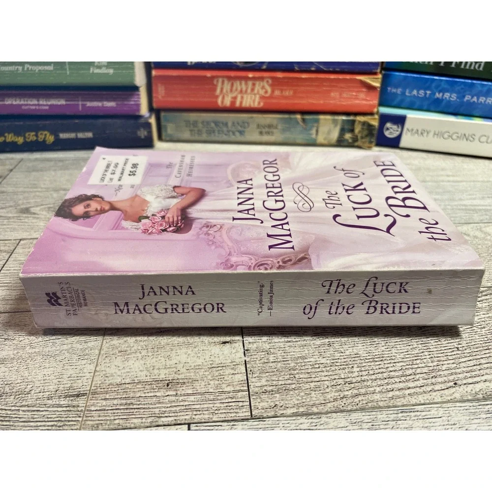 The Luck of the Bride Janna MacGregor Paperback Romance Novel Cavendish Heiress‎